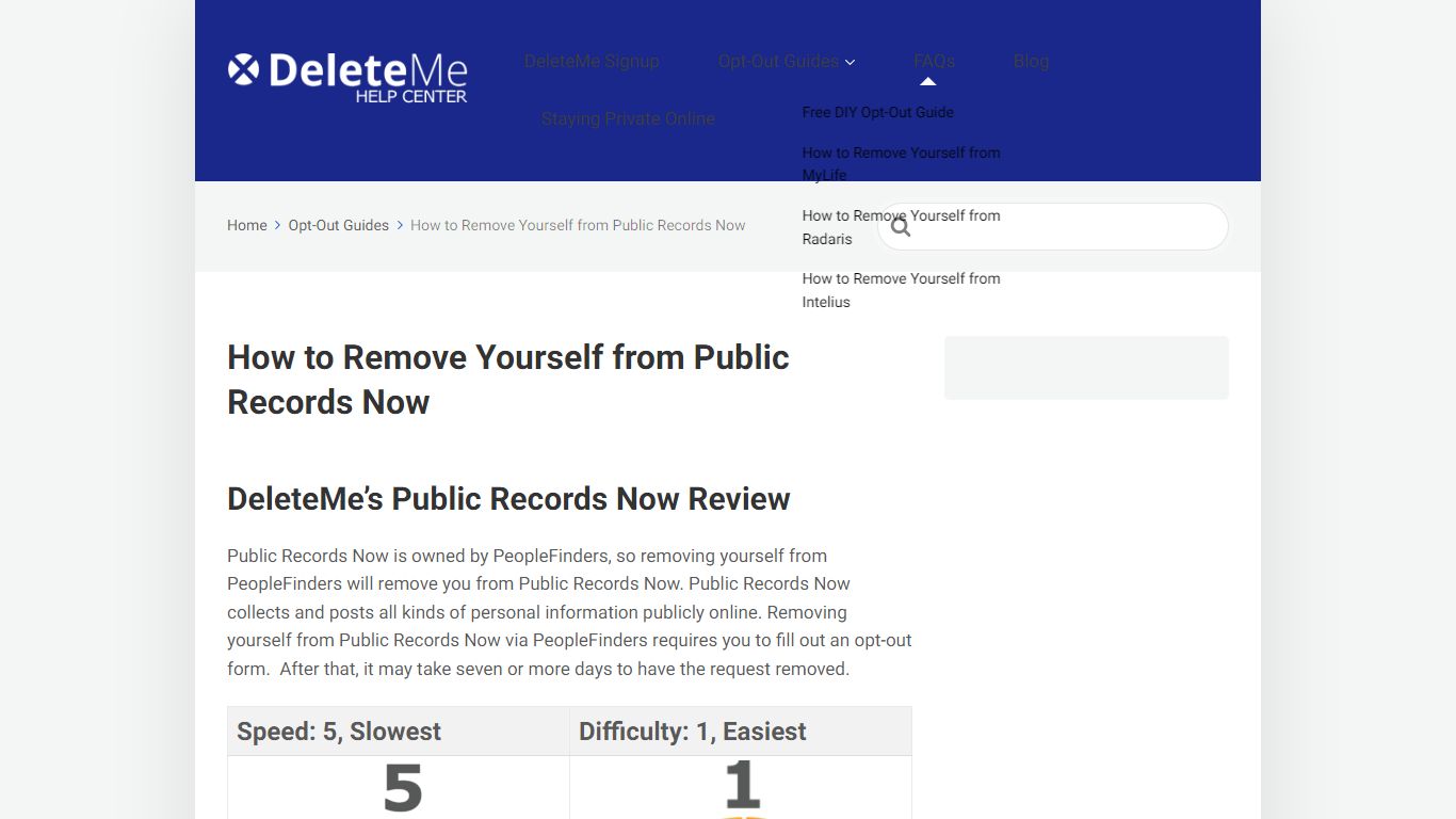 How to Remove Yourself from Public Records Now